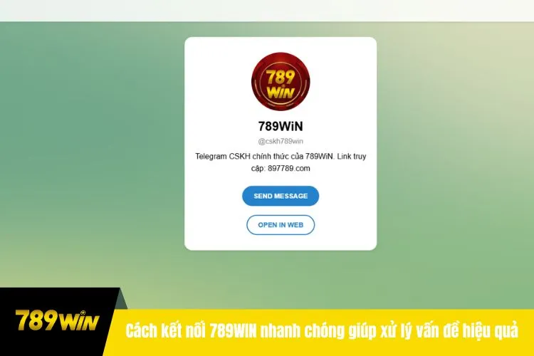 Cách kết nối 789WIN nhanh chóng giúp xử lý vấn đề hiệu quả